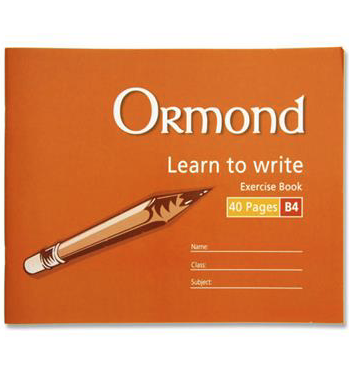 Ormond 40pg B4 Learn To Write Copy Book